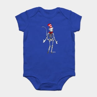 Skull In The Hat Baby Bodysuit